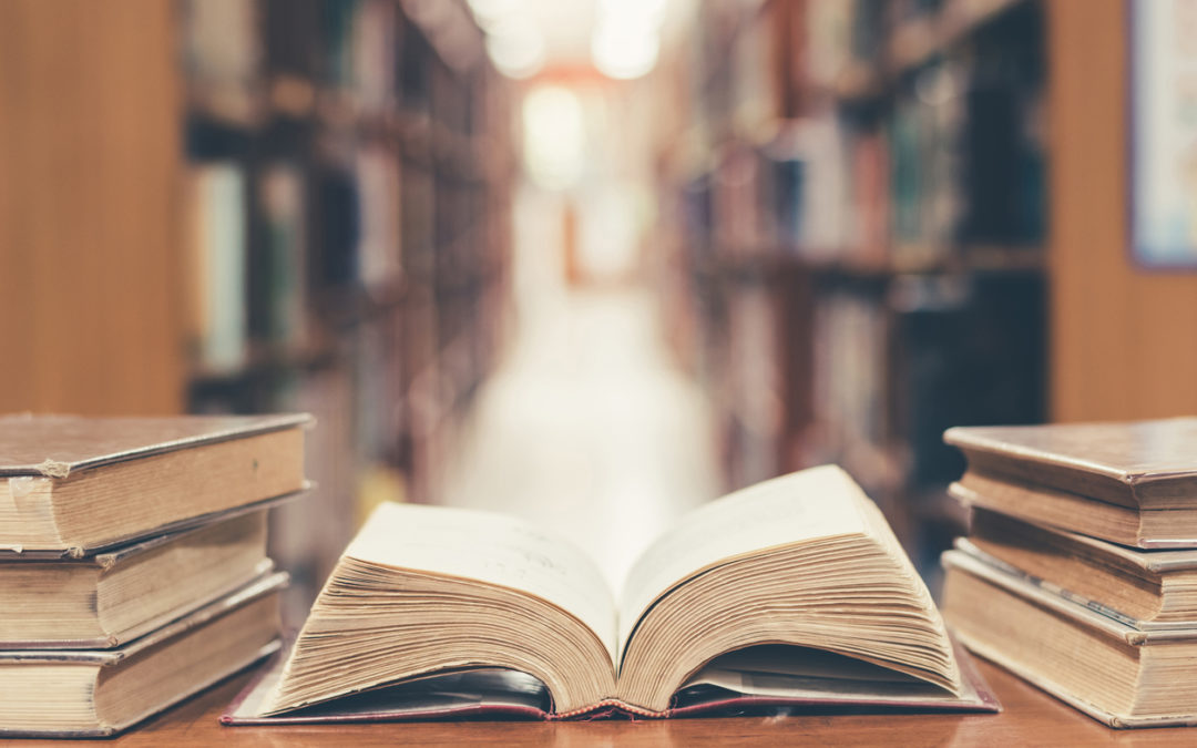 stack of books